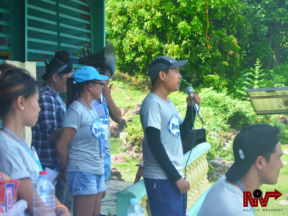 Nile with Team Mahalo in Sicogon Outreach Program