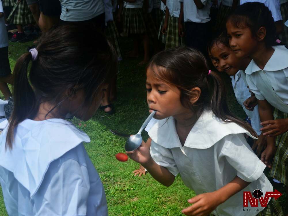 Nile with Team Mahalo in Sicogon Outreach Program