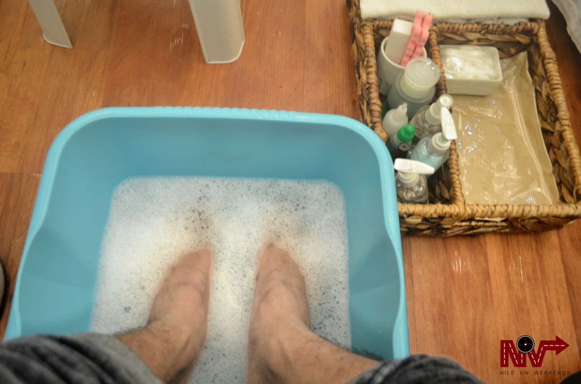 Foot Spa at Nailaholics Nail Salon and Spa SM City Iloilo