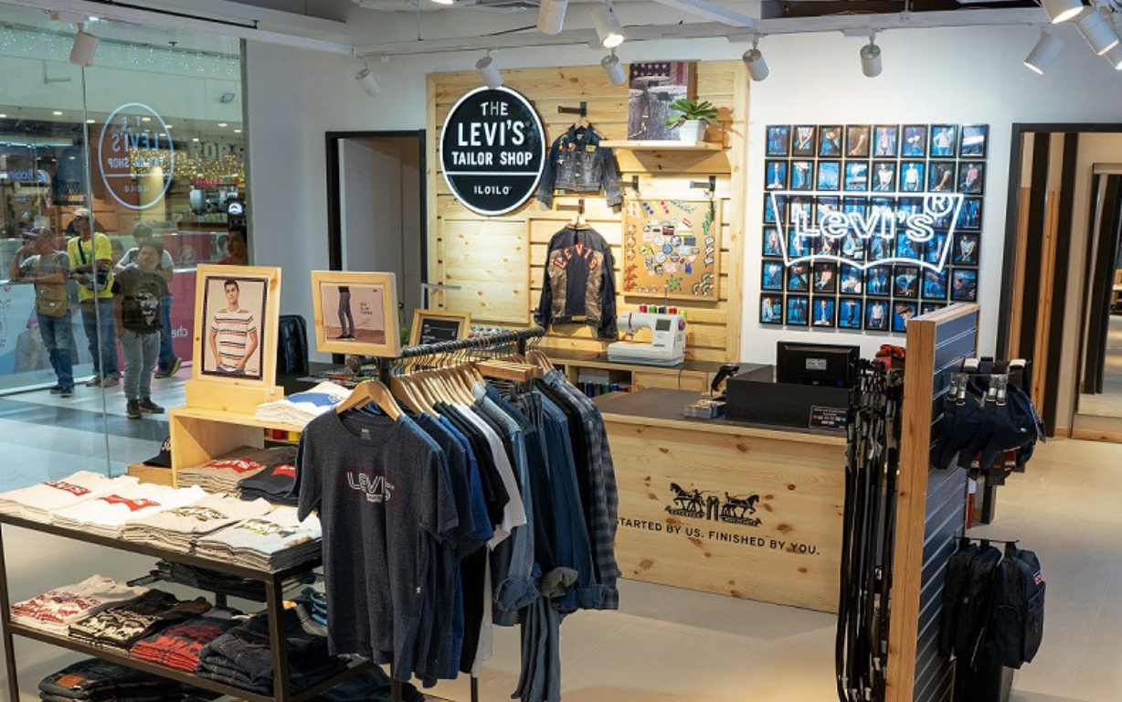 the levi's tailor shop