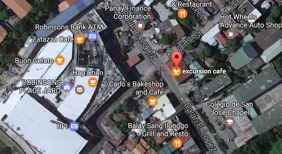 Excursion Cafe Map