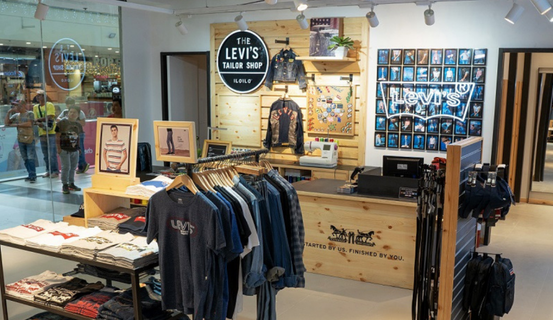 the levi's tailor shop